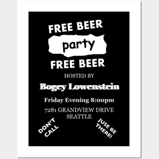 Bogey Lowenstein Party Invitation Posters and Art